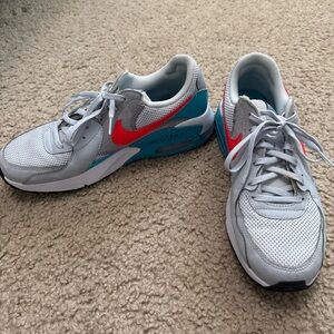 Nike Air Max with Red and Blue Accents